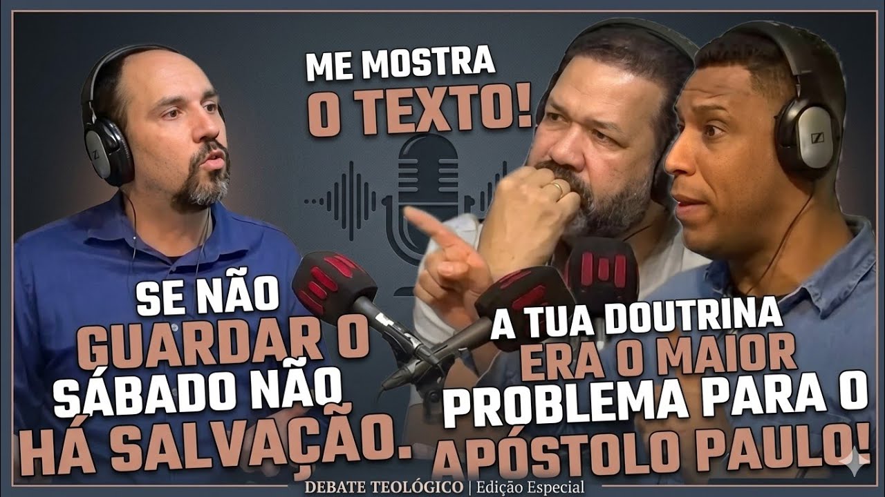 O Cristão Deve Guardar O Sábado?? Pr. Ezequiel Gomes x Átila Ribeiro 