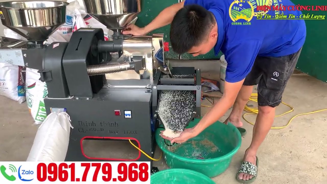 Máy xát gạo gia đình 3 chức năng innox mới nhất năm 2025