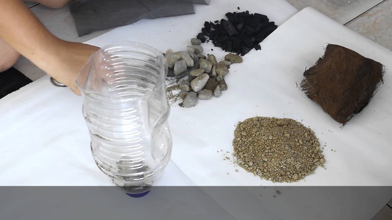 &iquest;C&oacute;mo hacer un filtro de lixiviado?