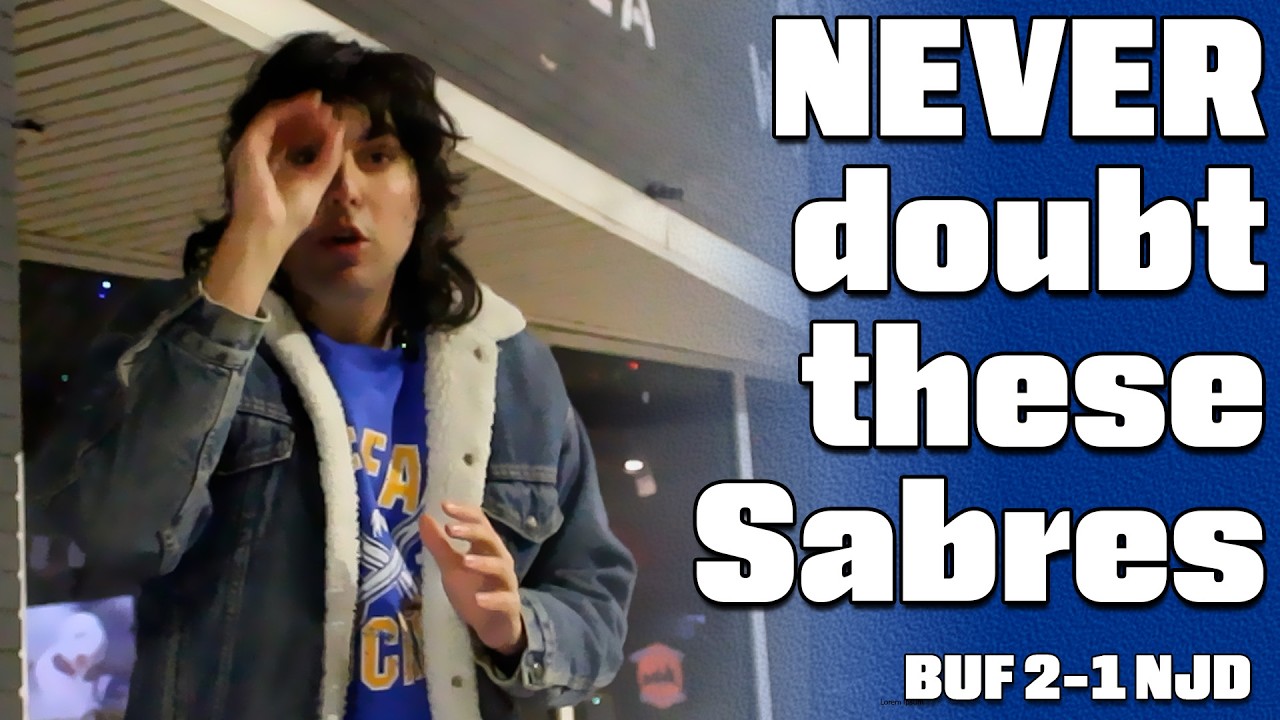 Peyton Krebs and Ukko-Pekka Luukkonen WIN game for Buffalo Sabres | Sabers 2 Devils 1