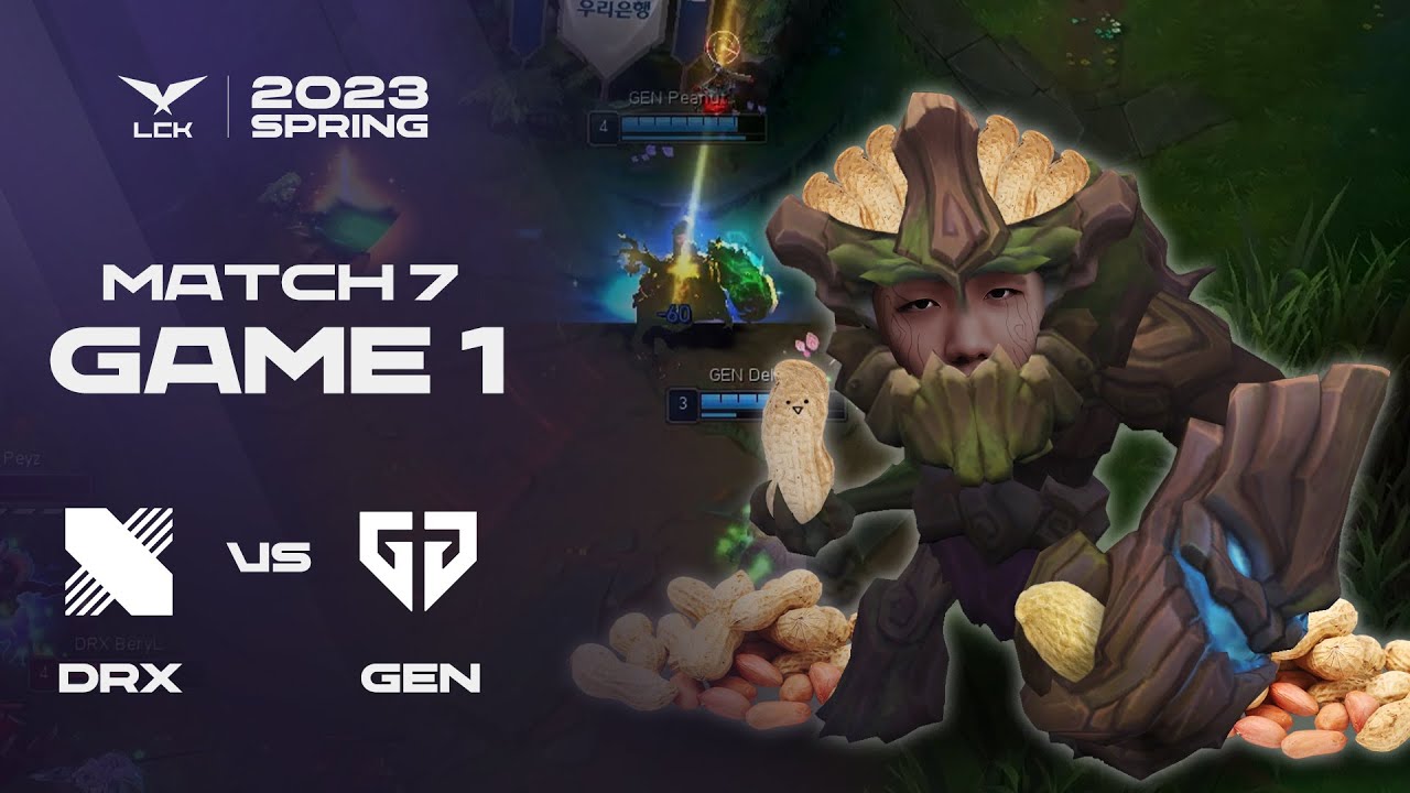 콩 심은 데 콩 나고 | 디알엑스 vs. 젠지 게임1 하이라이트 | 01.21 | 2023 LCK 스프링 스플릿
