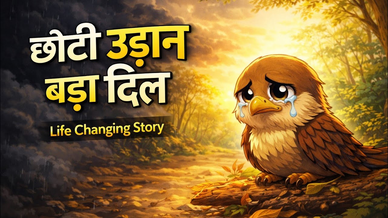 एक छोटी उड़ान जिसने बड़ी सीख दे दी ll Hindi Motivational Story ll moral story ll 
