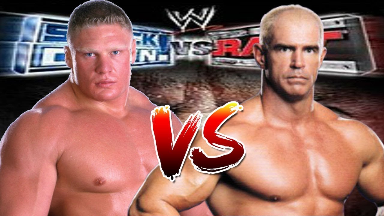 WWE Smackdown vs Raw  Brock Lesnar CAW vs Hardcore Holly