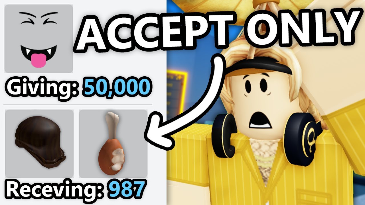 Accepting Every Roblox Trade For 24hrs (I Lost Everything)