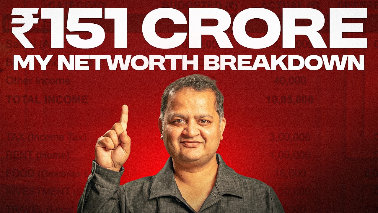 How EXACTLY I Built My 151 Crore Networth
