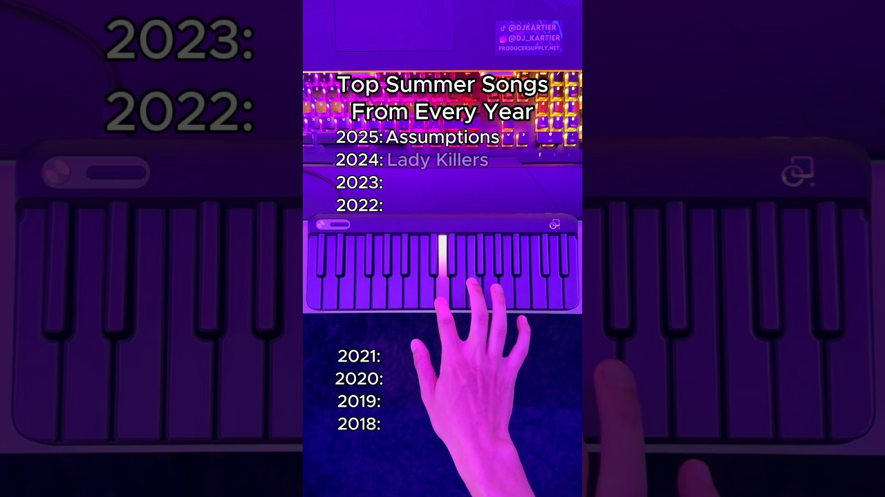 The &ldquo;Summer Song&rdquo; From EACH YEAR☀️👀