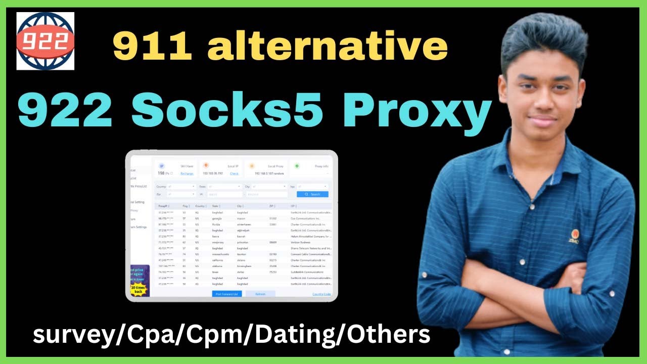 922 Socks5 Proxy best Residential ip 2022 || Alternative for 911.re Proxy