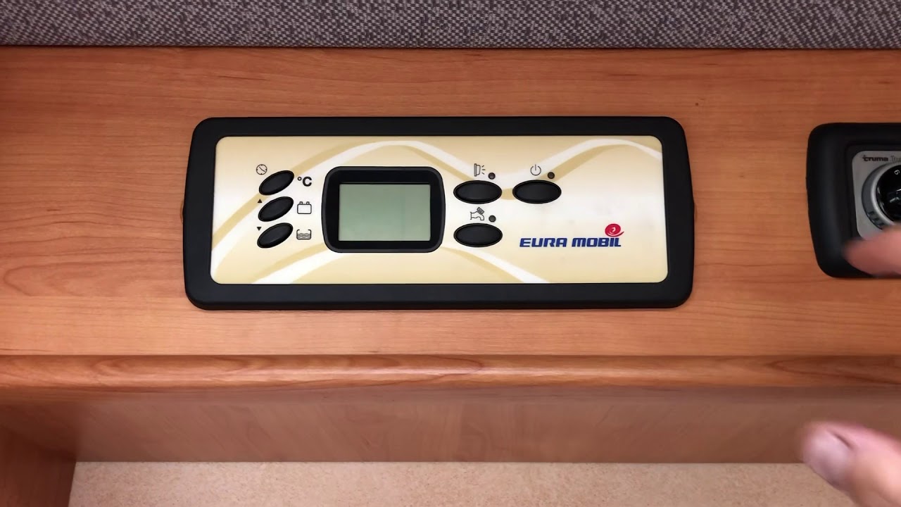 Kontrollpanel Bobil Euramobil