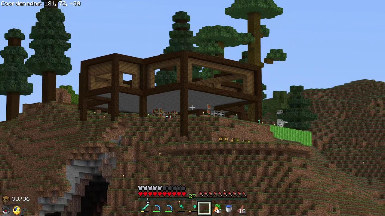 Construimos Base Inicial y primeras granjas - Minecraft Bedrock Survival Server Definitivo