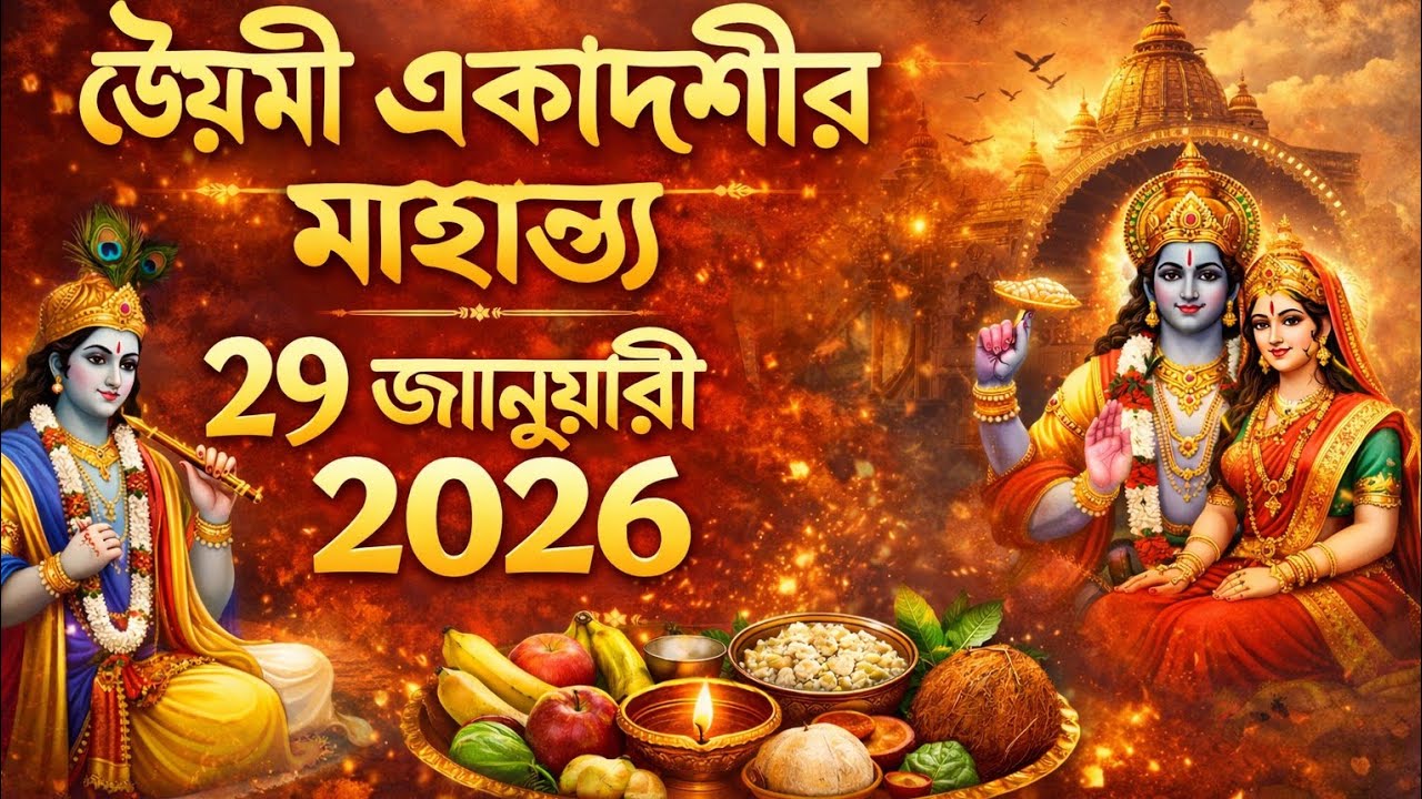 ভৈমী একাদশির রহস্যময় মাহাত্ম্য। 29 জানুয়ারি  2026। একাদশির পুরান কাহিনী।Bhimi Ekadashi Mahatmya i