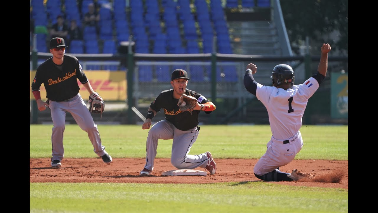 Baseball Highlights: 2019 European Championships: Germany v France