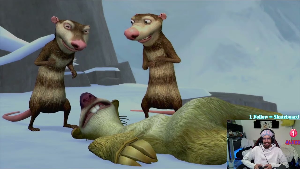 ICE AGE: Dawn Of The Dinosaurs ON PS3! VINTAGE GAMING