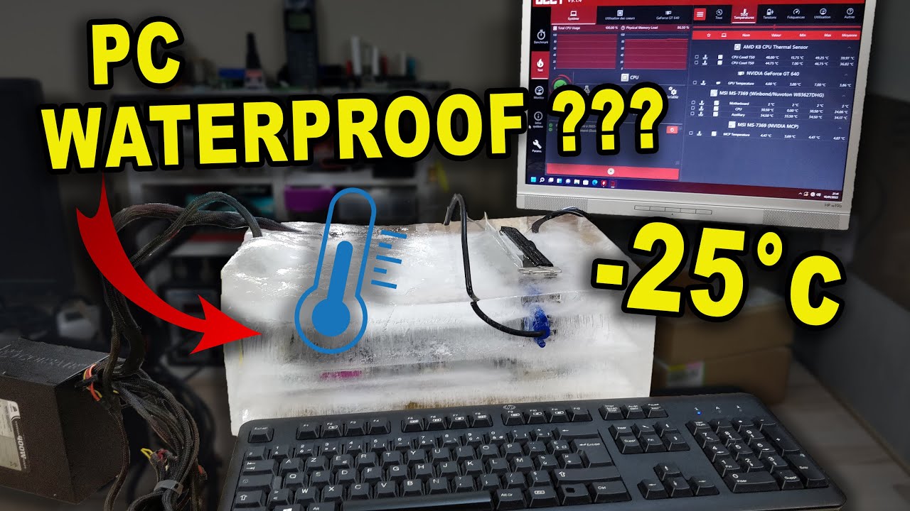 Le PC CONGELÉ Fonctionne !!!