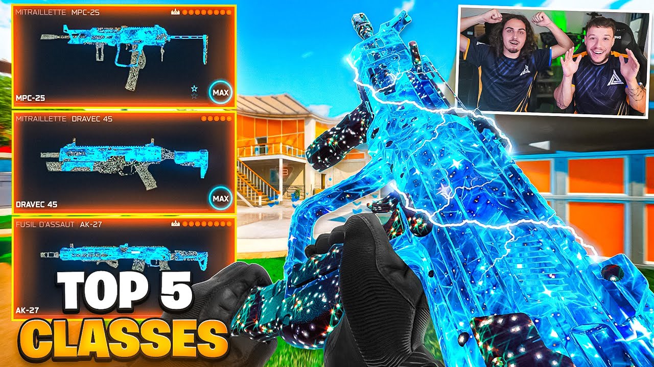 TOP 5 *MEILLEURES CLASSES MÉTA* SUR BLACK OPS 7 !! (0 recul, dégâts max, facile à jouer)