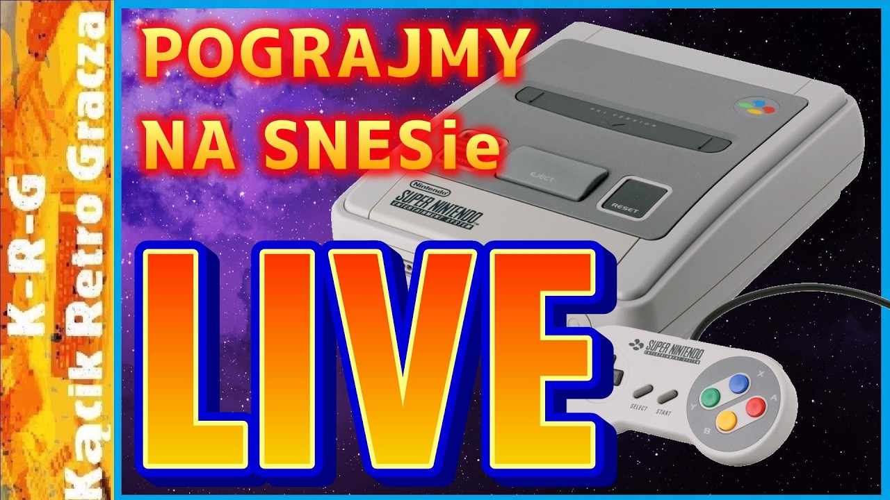 LIVE - POGRAJMY NA SNESie !!