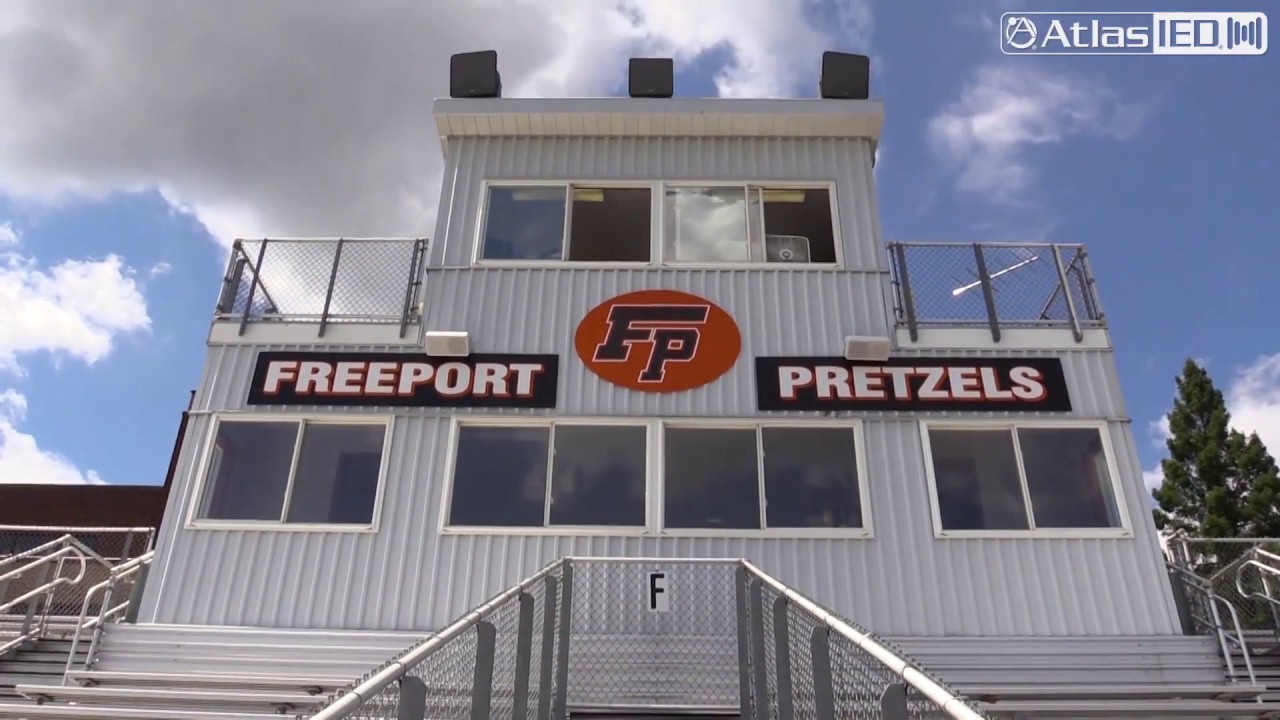 AtlasIED Real Installs - Freeport H.S. Football Stadium, Freeport, IL