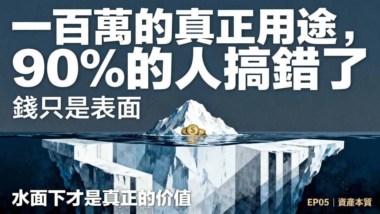 《请善待你人生的第一个一百万》EP05｜真正聰明的人，用一百萬換的不是錢