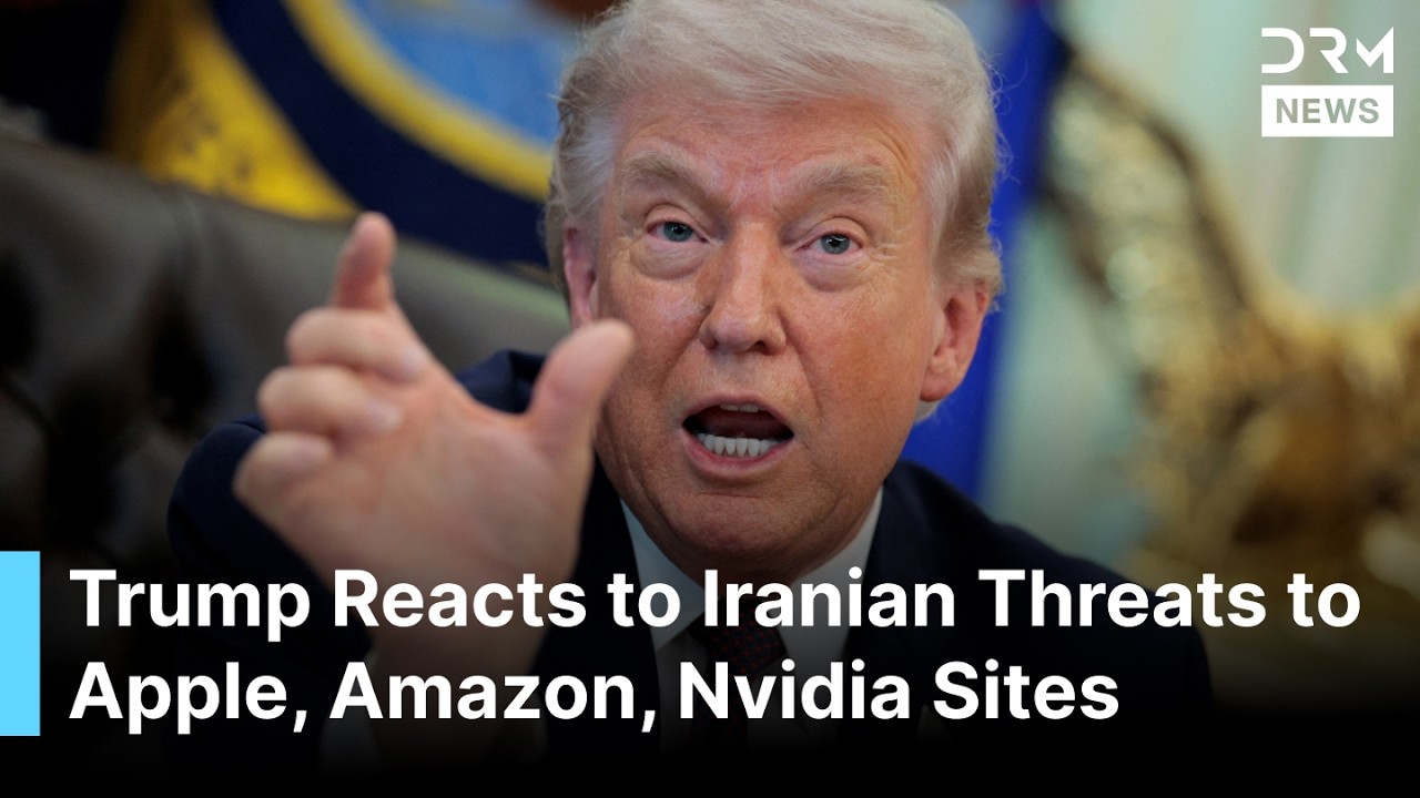 BREAKING NEWS: Trump Asked About Iran's Plan to Attack Nvidia, Apple, Amazon Sites in Gulf | AC1G