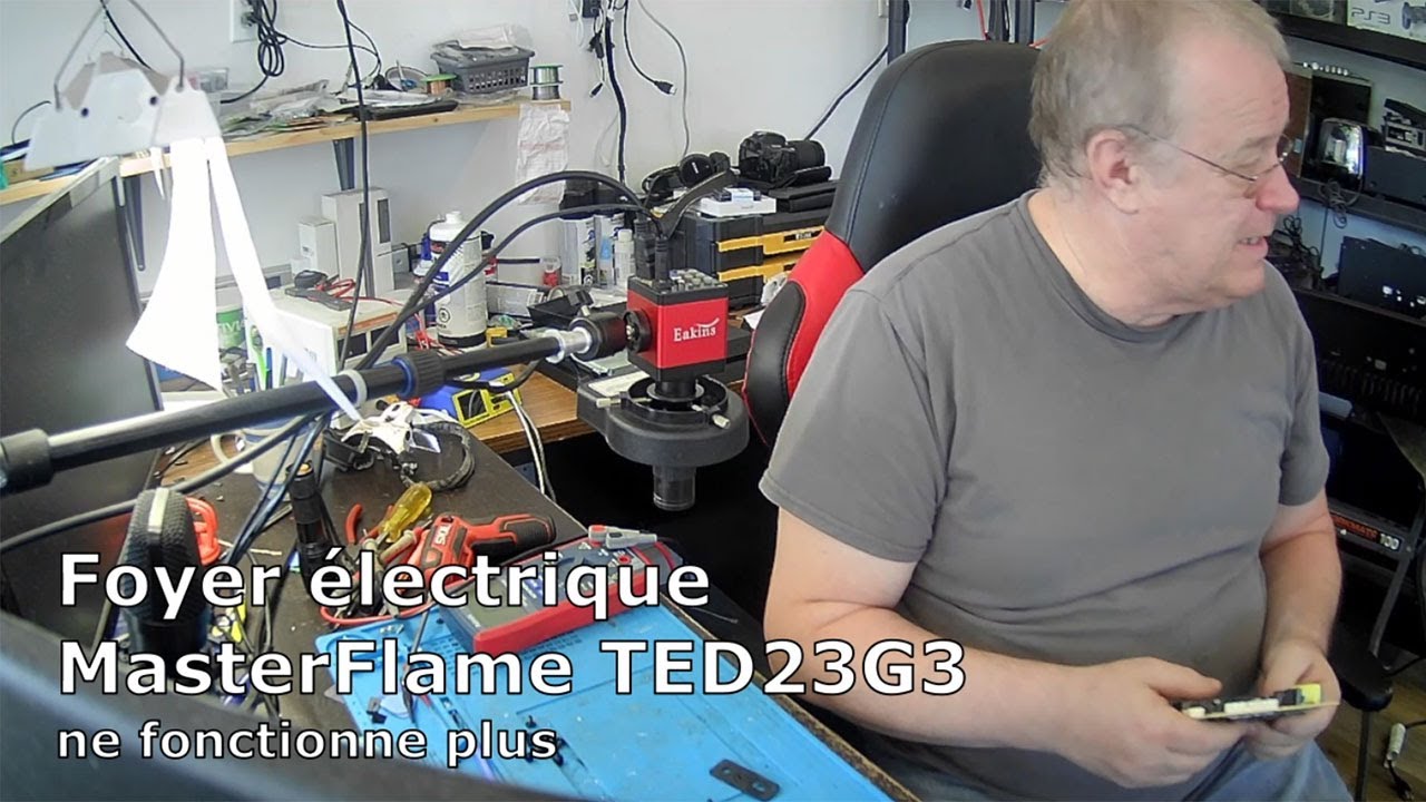 Foyer électrique MasterFlame | SJC Électronique