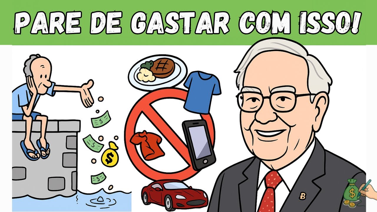 8 gastos que te mantêm pobre - Warren Buffett