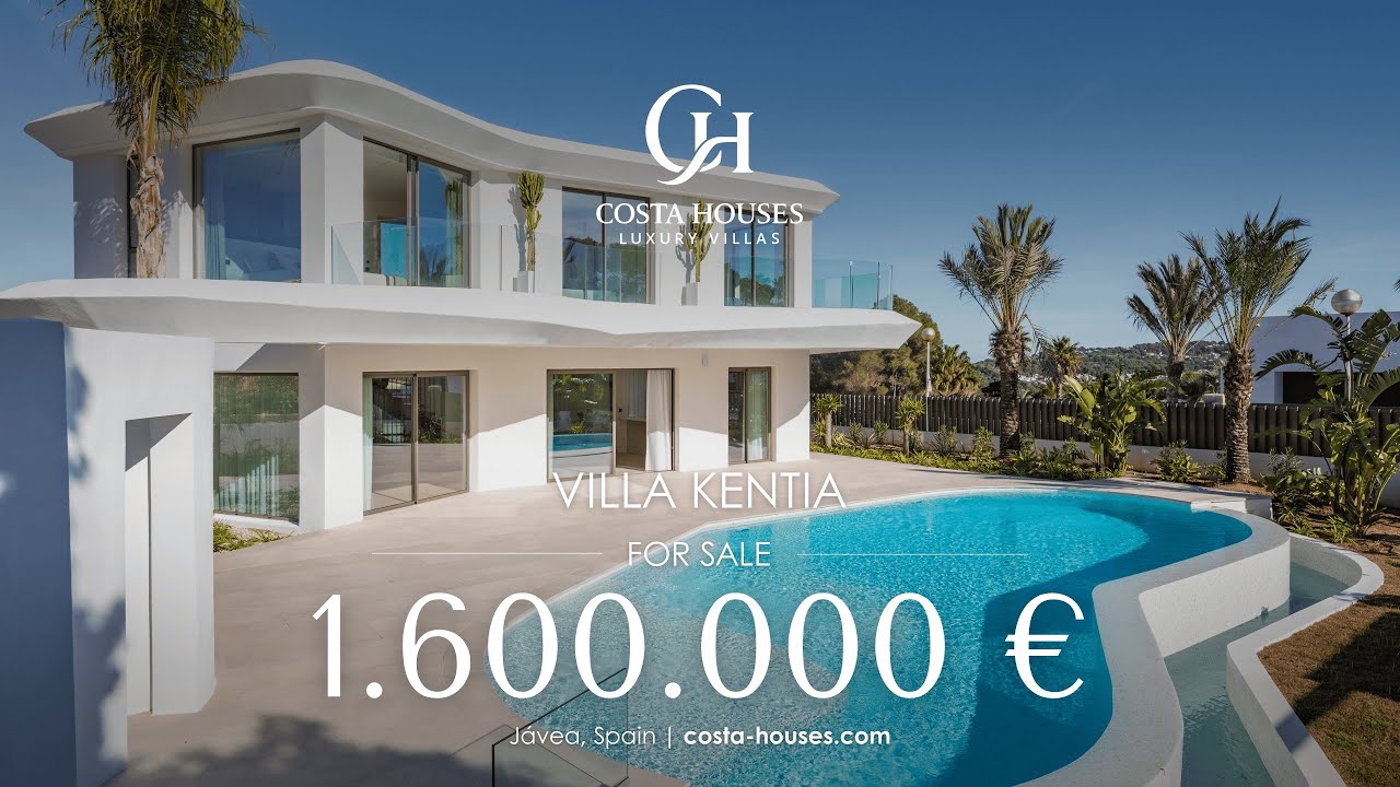 VILLA KENTIA - SPECTACULAR NEW BUILD VILLA IN JÁVEA, NEAR ARENAL BEACH