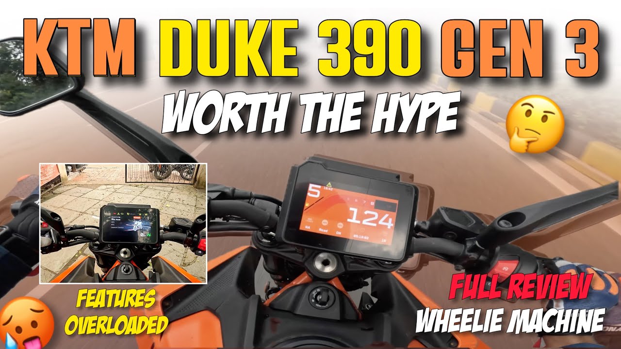 THE BEST BIKE BELOW 400CC 🤔 ? DUKE 390 GEN 3 REVIEW 🔥 | KTM INDIA | TELUGU MOTOVLOGGER