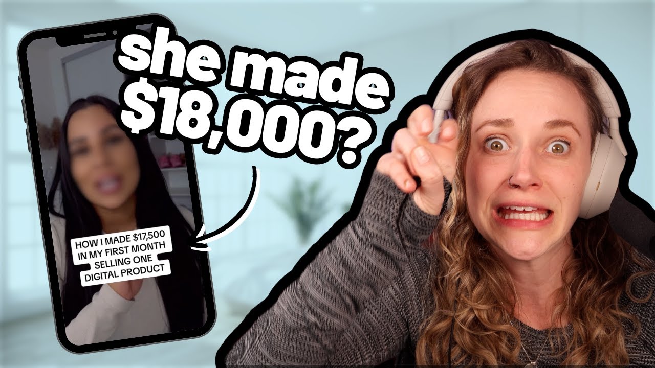 SOCIAL MEDIA SCAMS EP 2: Digital Products & Passive Income #deepdive