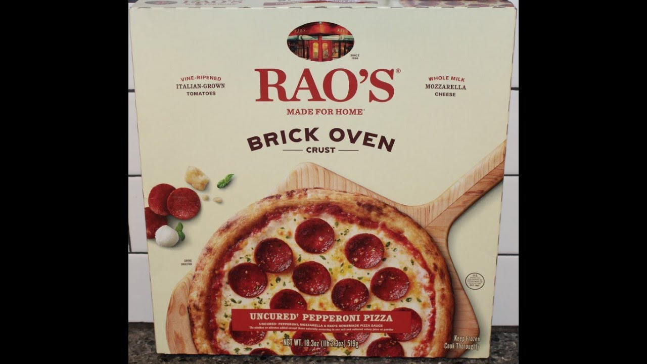 RAO’S Made For Home Brick Oven Crust Uncured Pepperoni Pizza Review