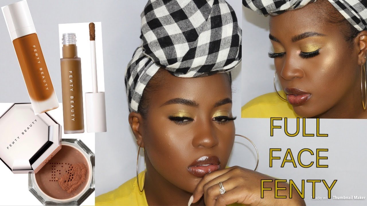 NEW fenty pro filter concealer| FULL FACE FENTY!!!