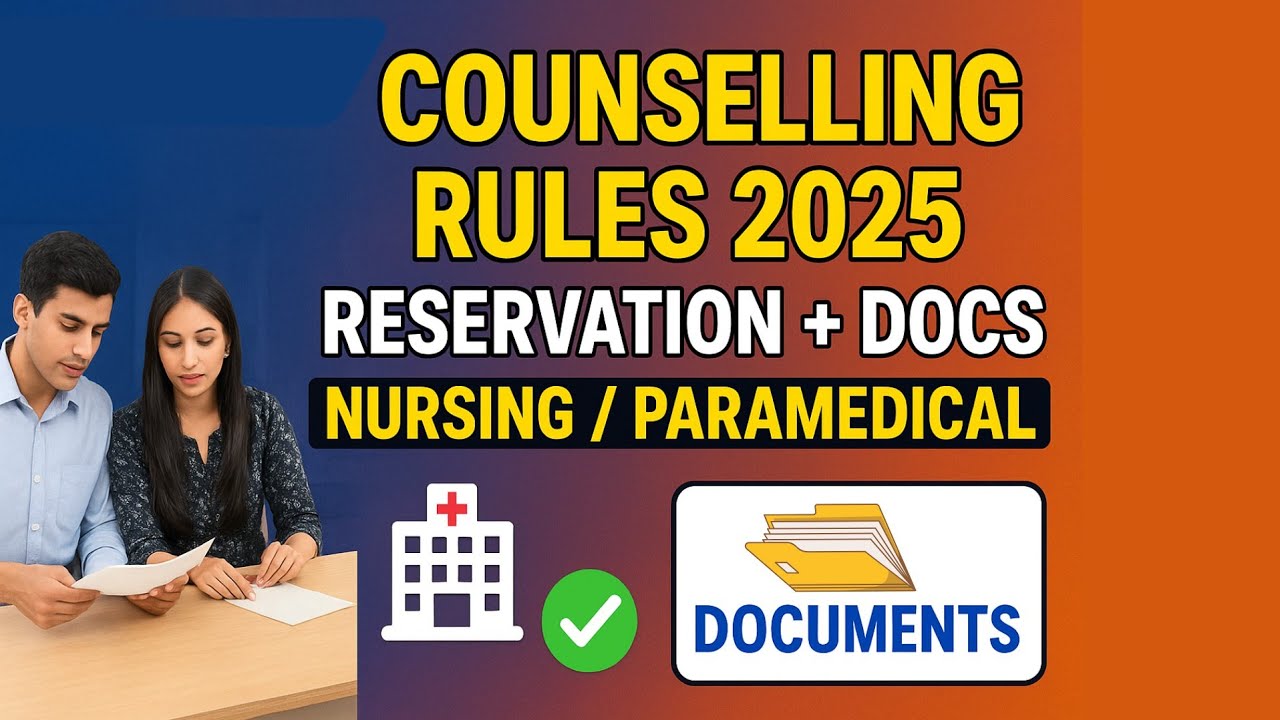 Uttarakhand Nursing & Paramedical 2025 | Counselling, Admission, Seat Allotment & Fees Explained.