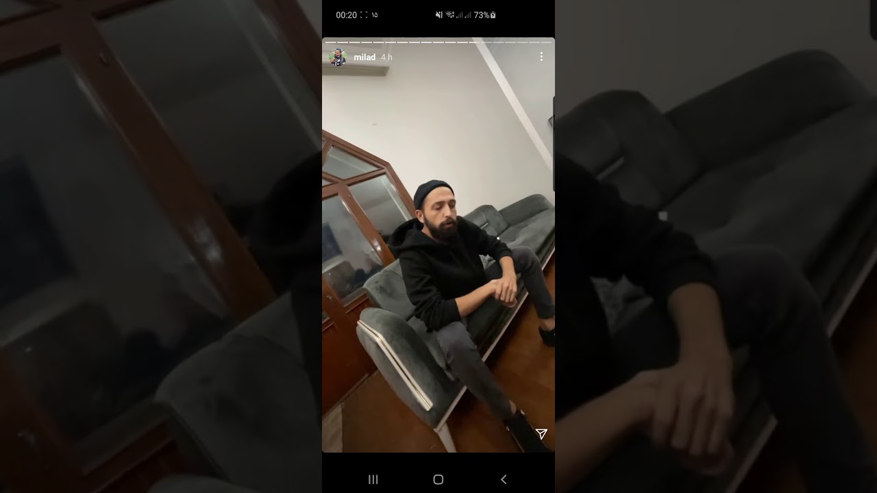 دستگیری محسن افشانی توسط میلاد حاتمی میگه گوه خوردم