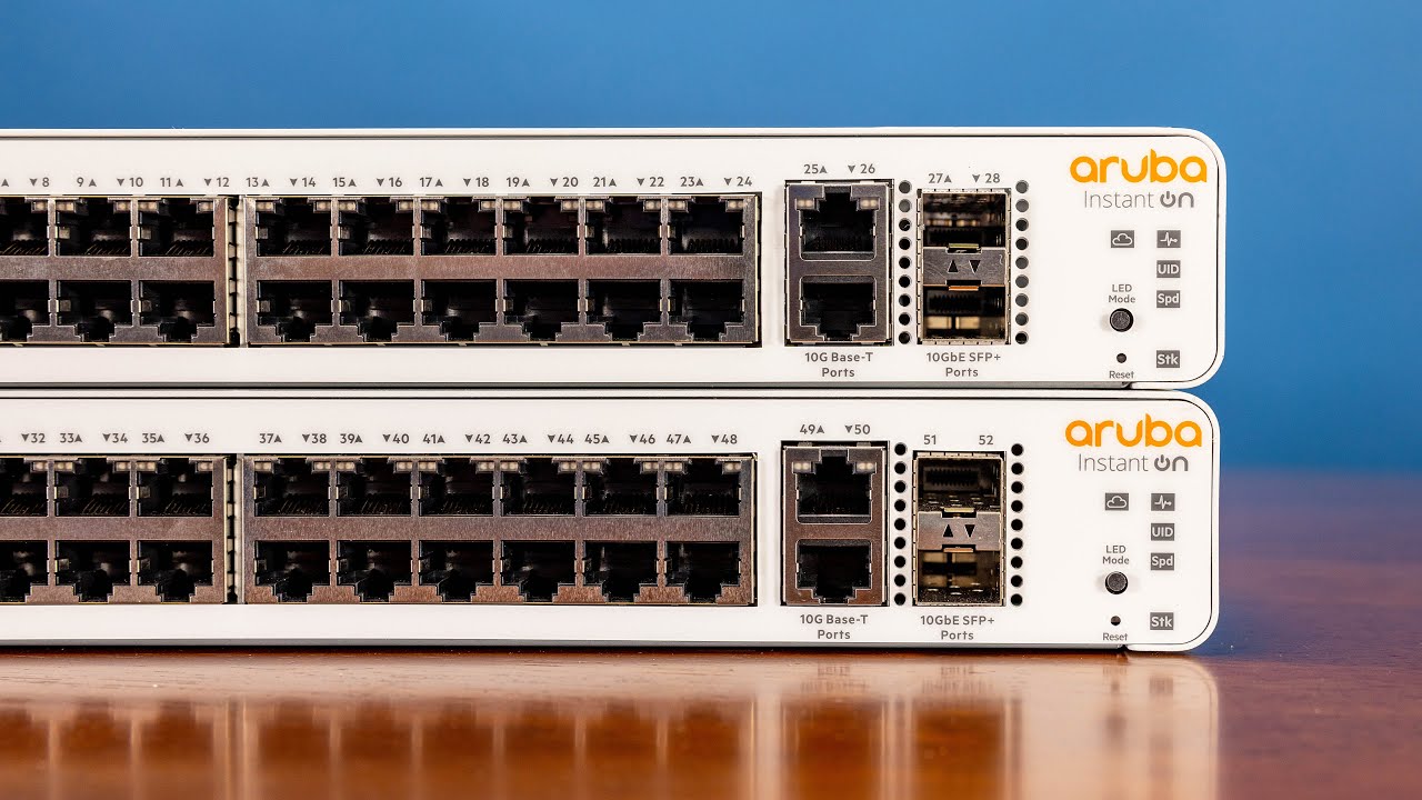 Hands-on: NEW HPE Aruba Instant On 1960 Switches