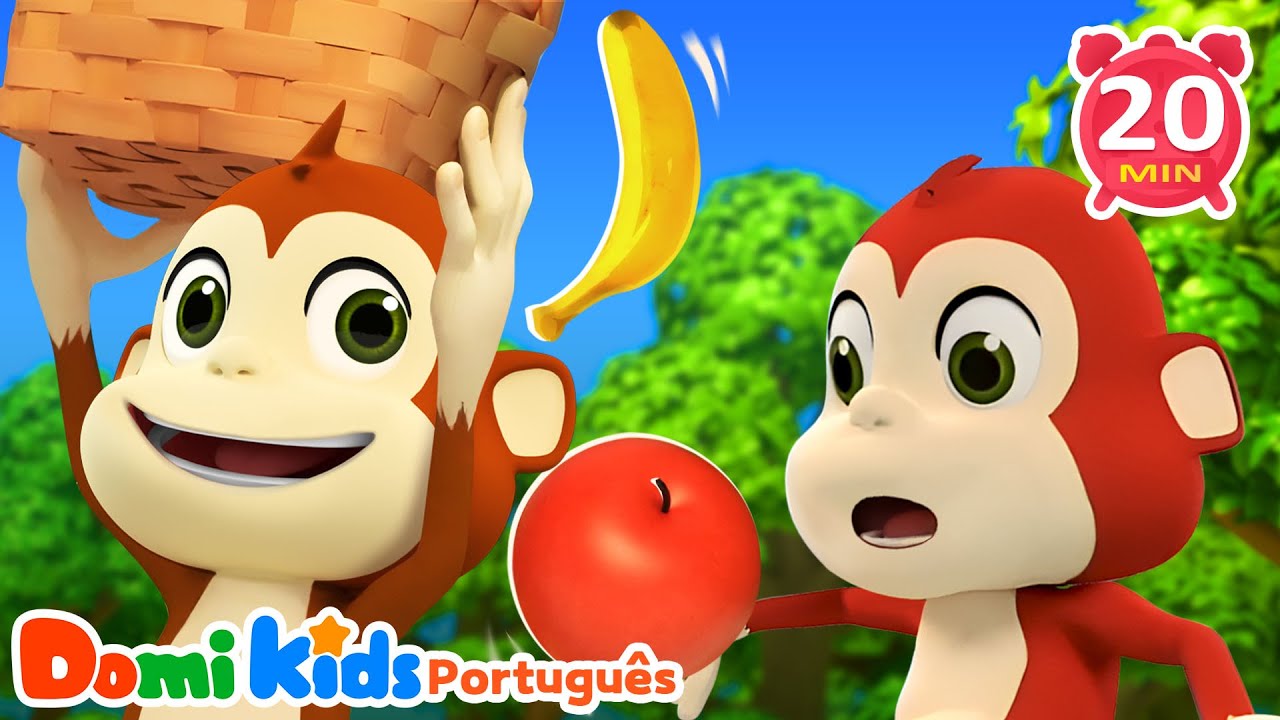 Manzanas y Bananas | Canções de Animais | Domi Kids Festa dos Animais