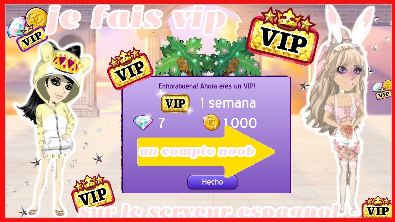 JE FAIS VIP UN COMPTE NOOB SUR LE SERVEUR ESPAGNOL ( MYSTARPLANET)
