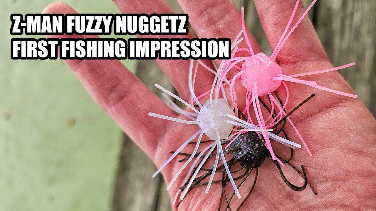 Ловля новой приманки Z-Man Fuzzy NuggetZ на Bait Finesse (BFS)