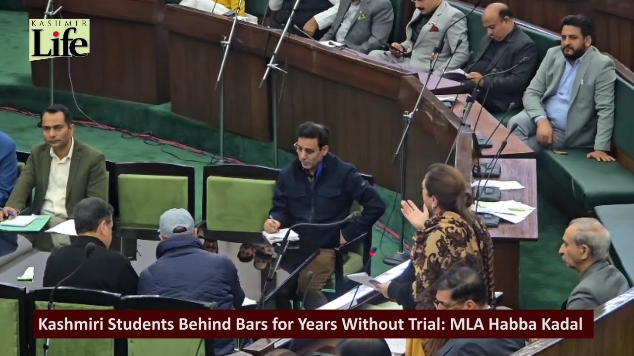 Kashmiri Students Behind Bars for Years Without Trial: MLA Habba Kadal