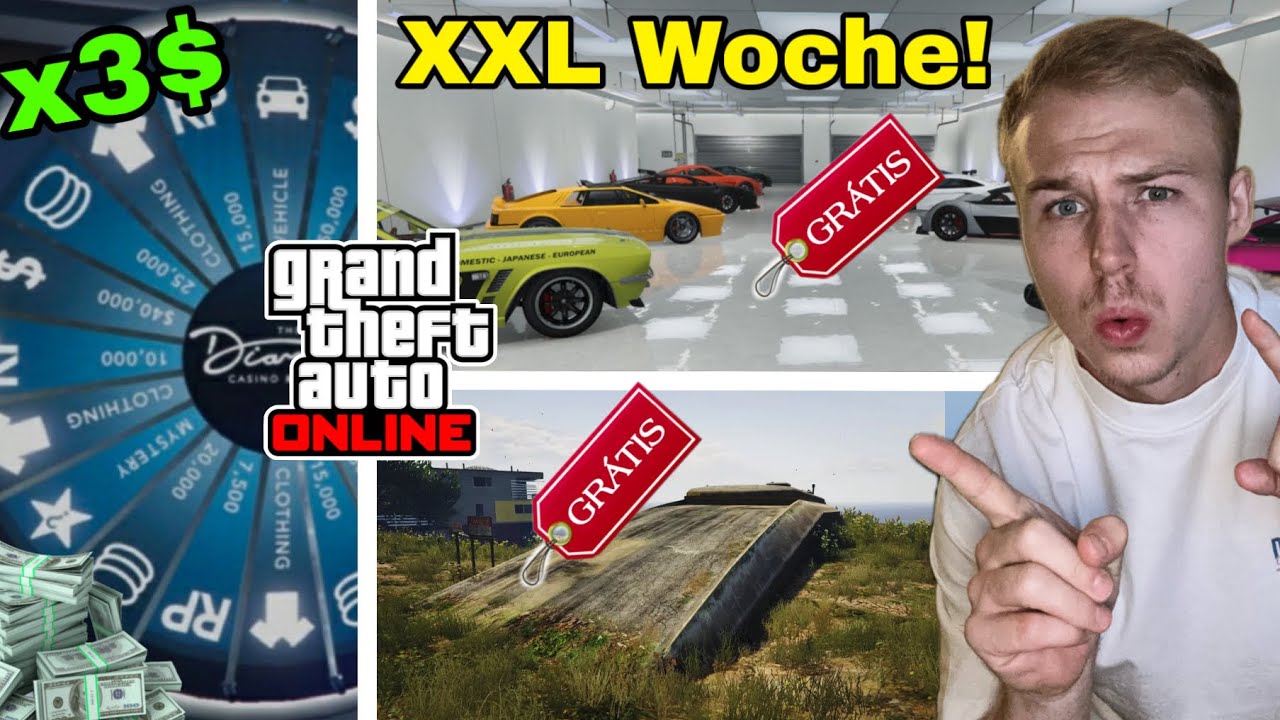 Neue EVENTWOCHE, gratis BUNKER und neues UPDATE in GTA 5 ONLINE❗️+50 Rabatte & viel Geld verdienen!