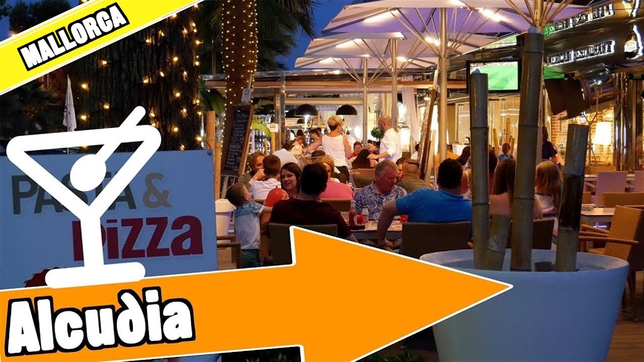 Puerto Alcudia Майорка Испания: Вечерняя и ночная жизнь