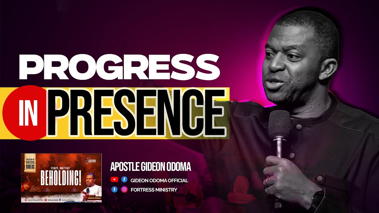 Divine progress without distraction - Apostle Gideon Odoma