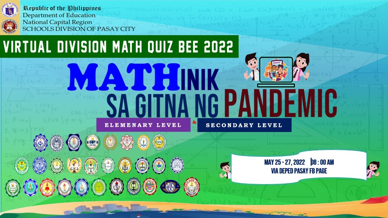 VIRTUAL DIVISION MATH QUIZ BEE 2022