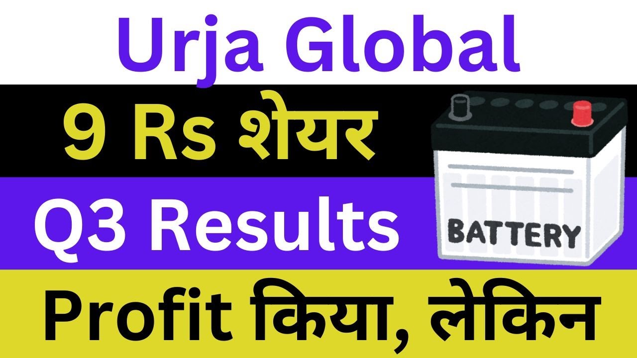 Urja Global Latest News | Urja Global Share News | Urja Global Q3 Results | Urja Global News Today