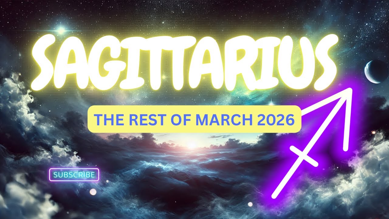 SAGITTARIUS ♐️ THE REST OF MARCH — ENJOYING THE JOURNEY ✨ 