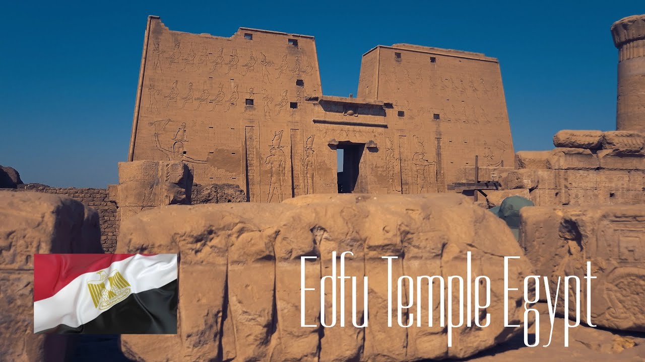 EDFU TEMPLE EGYPT CINEMATIC TRAVEL