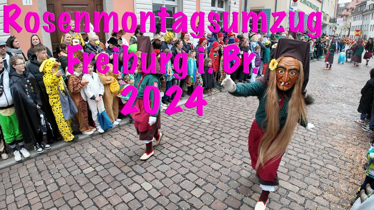 Rosenmontagsumzug Freiburg 2024