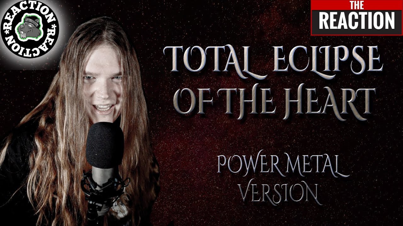 SQUIRREL Reacts to TOTAL ECLIPSE OF THE HEART (Power Metal Version) - Tommy Johansson