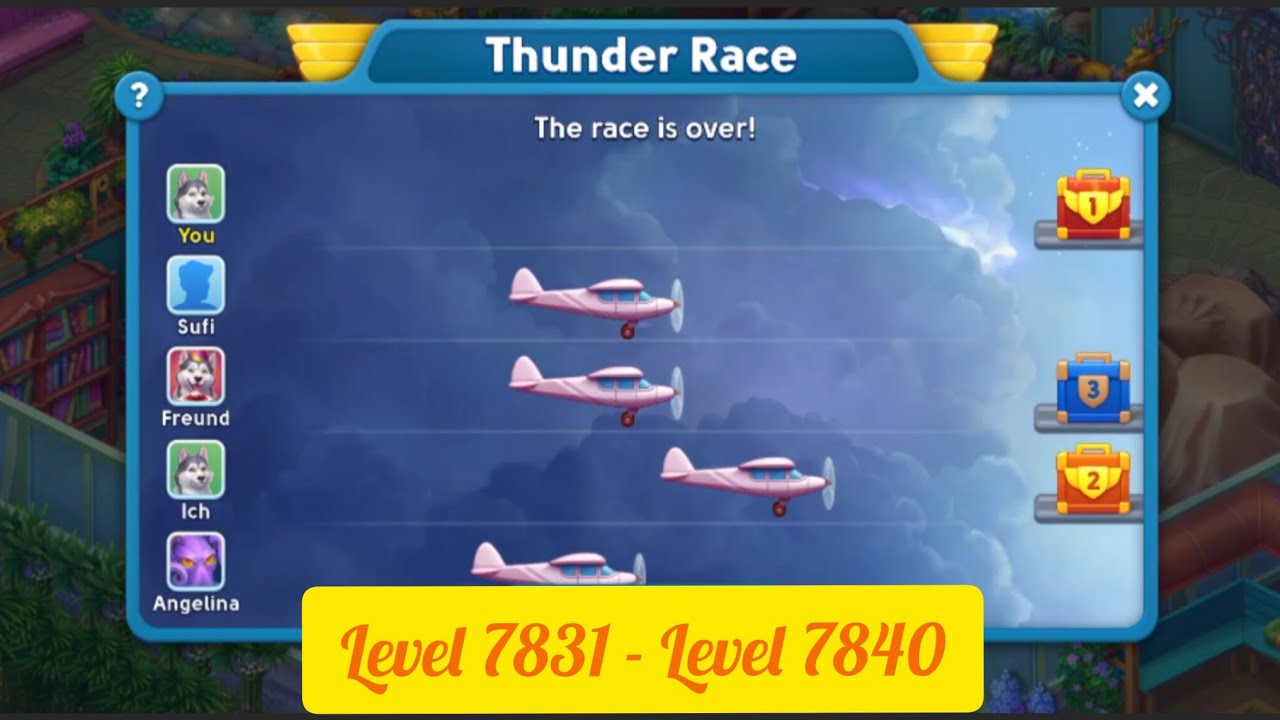 Mystery Matters : ( Level 7831 - Level 7840 )