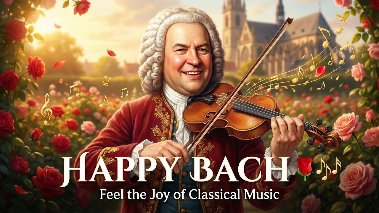HAPPY with BACH 🎶🎵 The Top 15 Bach Tracks to Make You SMILE 😂