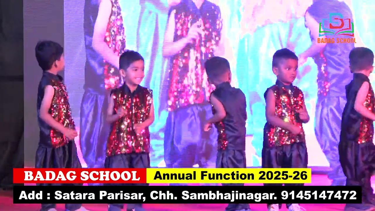 Bachana Ye Hasino Song Dance I Badag School I Annual Function 2025-26