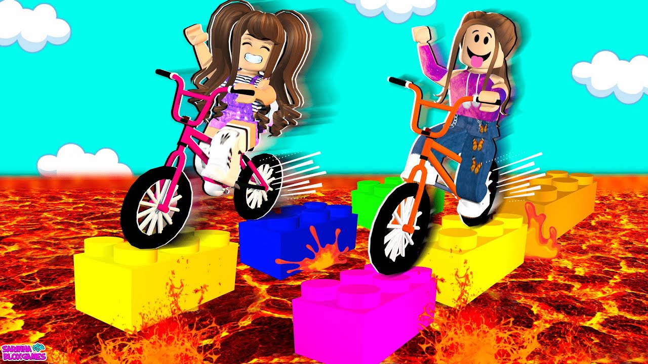 SEJA RÁPIDO PARA VENCER A CORRIDA DE BICICLETA DO ROBLOX!! Bike of Hell 😡