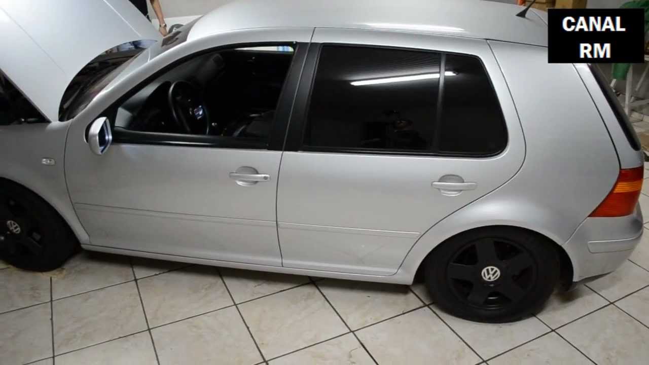 Golf rebaixado (Suspensão de rosca) Instalação by GIO Suspensões